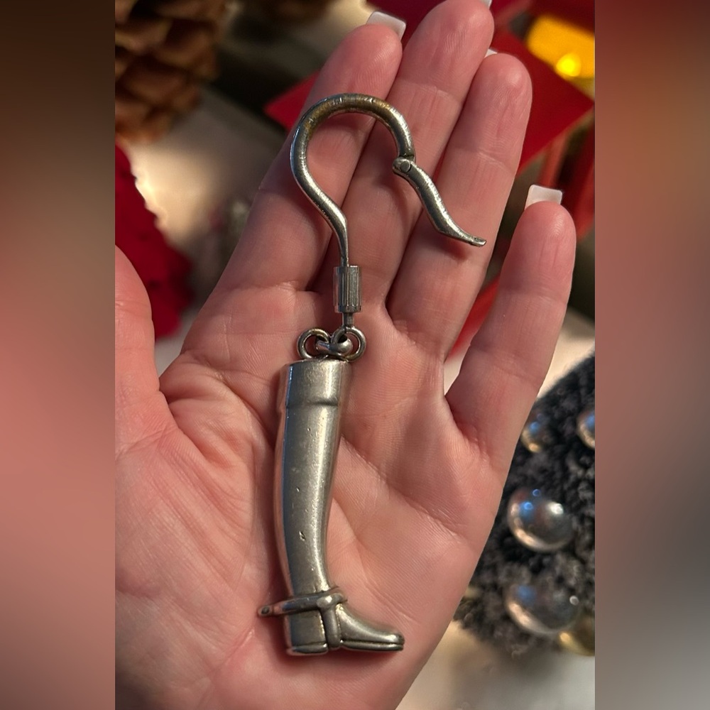 Vintage Gucci Stirrup Ridding Boot Key Chain Italy